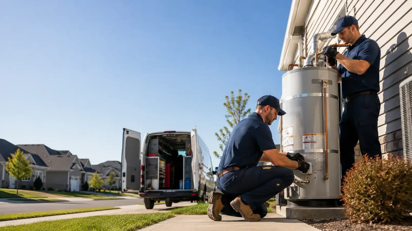 Water Heater Installation in Poteau, OK